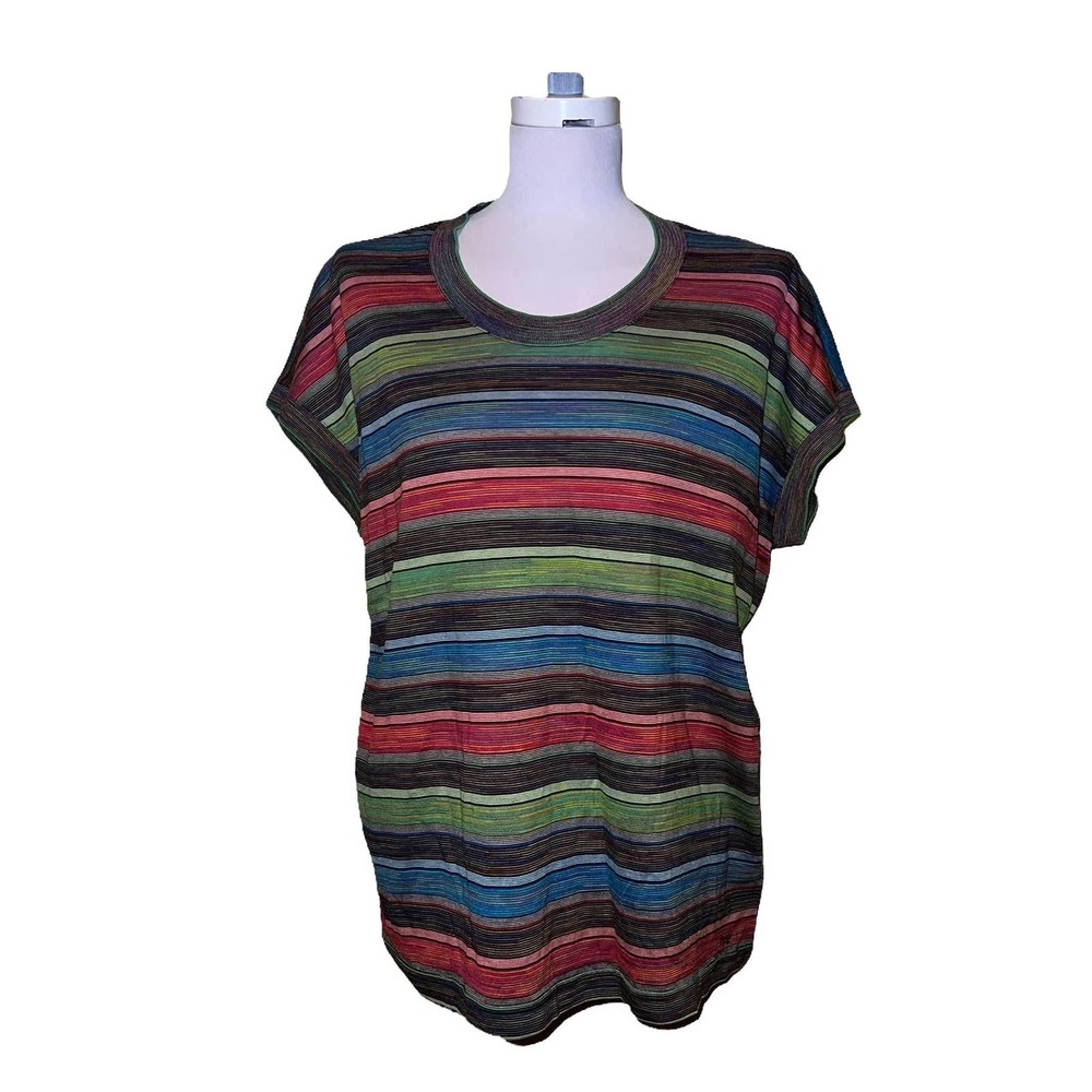 Missoni Sport Multicolor Striped Shirt NWT Size 48